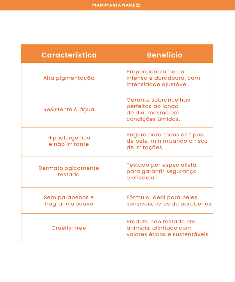 Gel Delineador para Sobrancelhas - Brown Mari Maria Makeup - Image 6